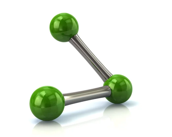 Green connection icon — Stock Photo, Image