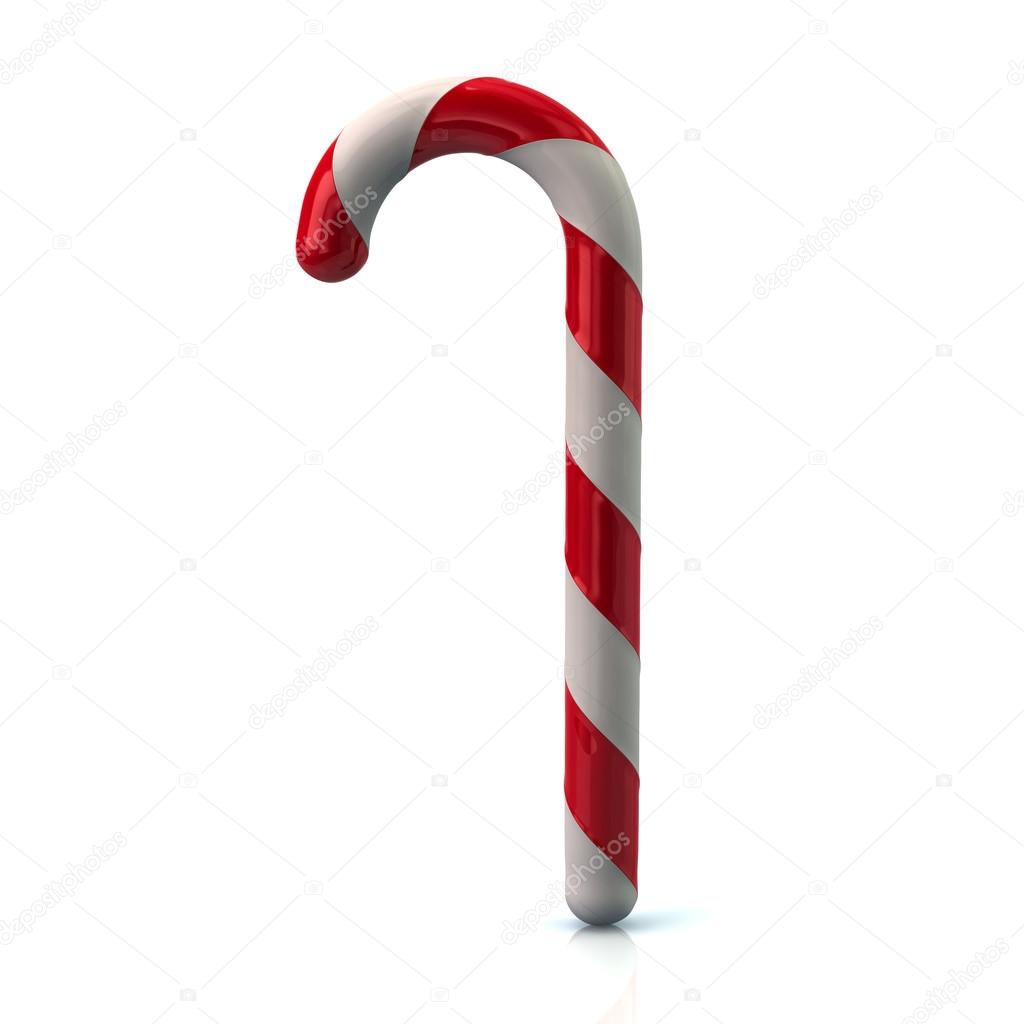 Christmas candy cane — Stock Photo © valdum 92615574