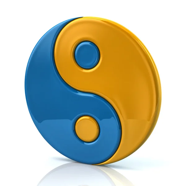 Ying yang symbol — Stock Photo, Image