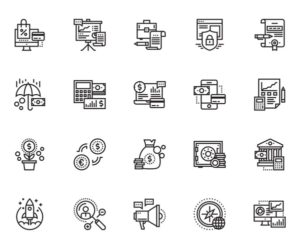 enüzleti vázlat ikonok