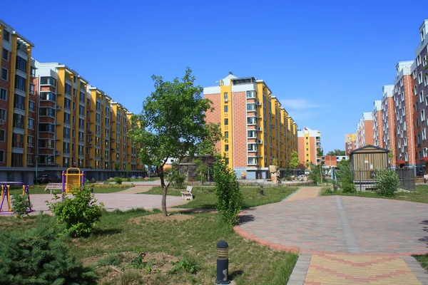 Residentiële wijken — Stockfoto