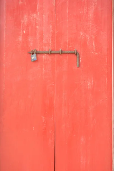 Puerta roja — Foto de Stock