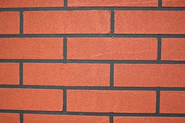 Pared de ladrillo rojo — Foto de Stock