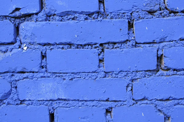 Blue Brick Wall — Stock Photo, Image