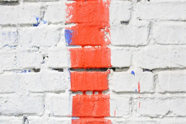 Multicolored brick wall — Stock Photo, Image