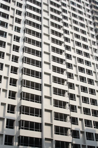Строительная площадка высотного здания — стоковое фото