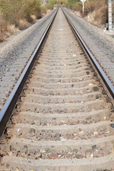 Railroad tracks Stock Image