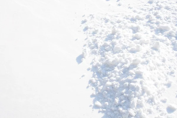 雪纹理 — 图库照片