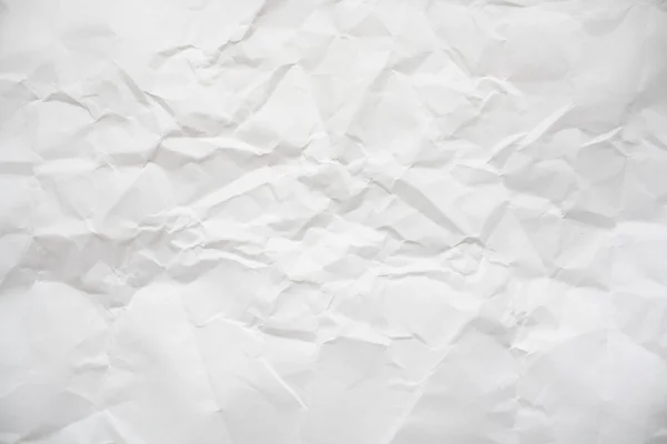 Crushed white paper — Stock Photo, Image