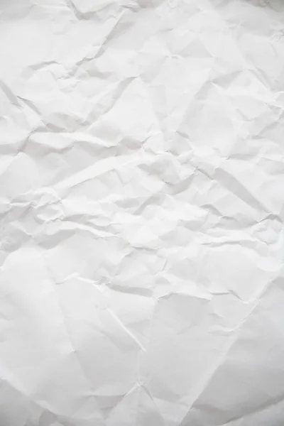 Crushed white paper — Stock Photo, Image