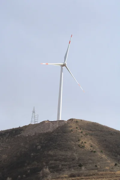 Windkraftanlage — Stockfoto