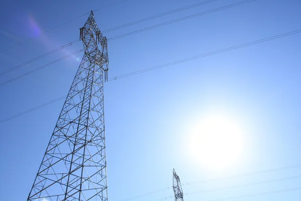 Pilão de eletricidade — Fotografia de Stock