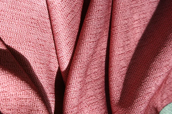 Kırmızı kumaş — Stok fotoğraf