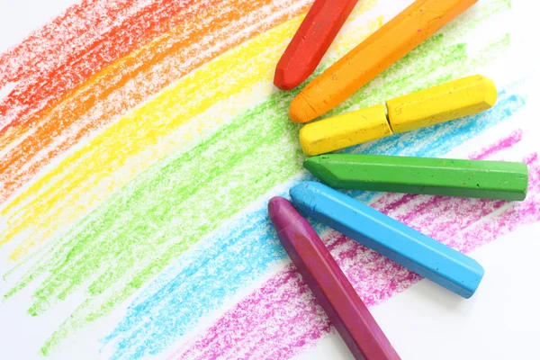 Dessin au crayon coloré — Photo