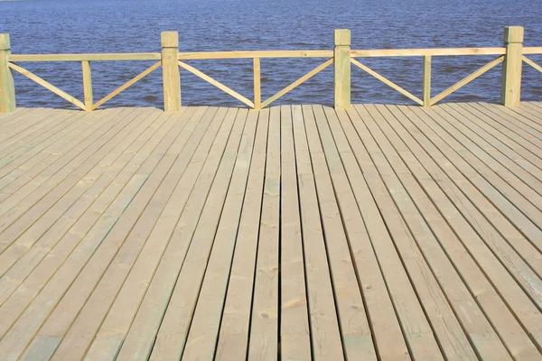 New Wooden Deck — Stock Photo, Image