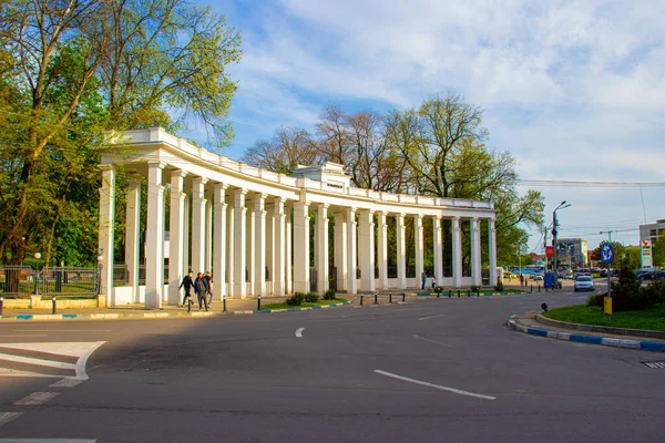 2021 Craiova Romania Ingresso Parco Nicolae Romanescu Dalla Città Craiova — Foto Stock