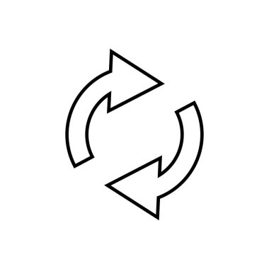 Veri dönüşüm çizgisi simgesi. Şablon vektörü tasarla