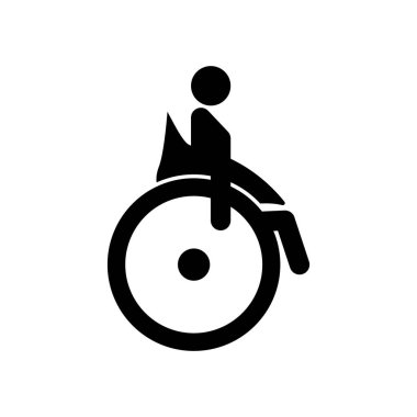 Engelli simgesi. Şablon vektörü tasarla