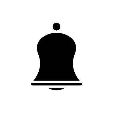 Çan ikonu. Kış sembolü Basit dizayn edilebilir. tasarım vektörü illüstrasyonu