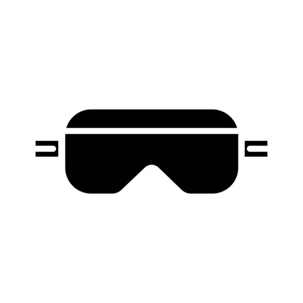 Icono Gafas Invierno Icono Invierno Diseño Simple Editable Diseño Vector — Vector de stock