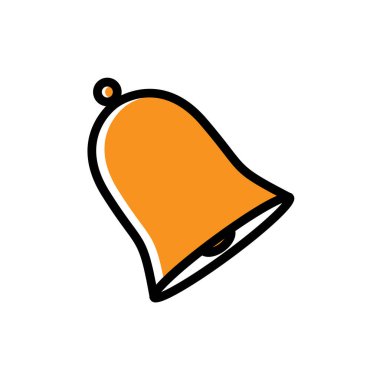 Çan düzlüğü simgesi. Eğitim sembolü. Basit dizayn edilebilir. tasarım vektörü illüstrasyonu