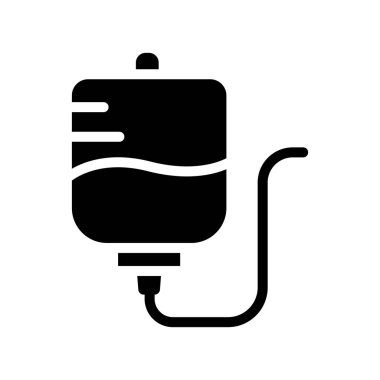 Enfüzyon sembolü. Basit dizayn edilebilir. tasarım vektörü illüstrasyonu