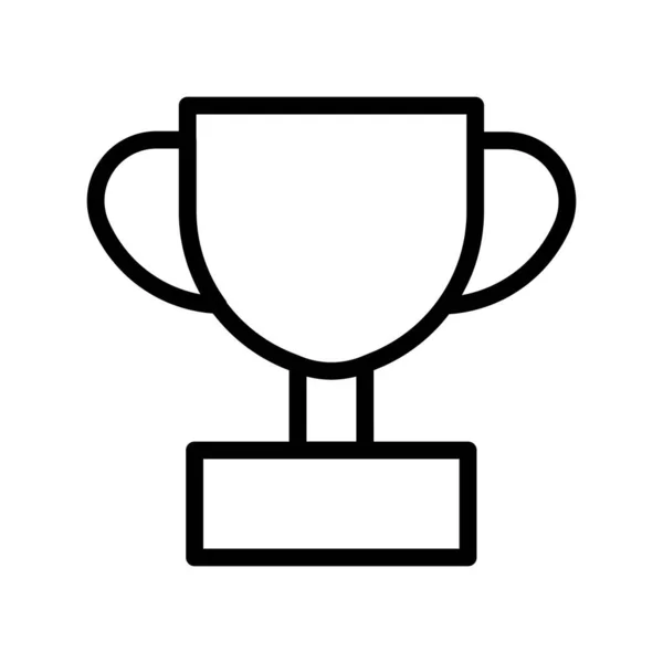 Ödül Sırası Ikonu Ödül Mobil Konsept Web Tasarımı Için Doğrusal — Stok Vektör