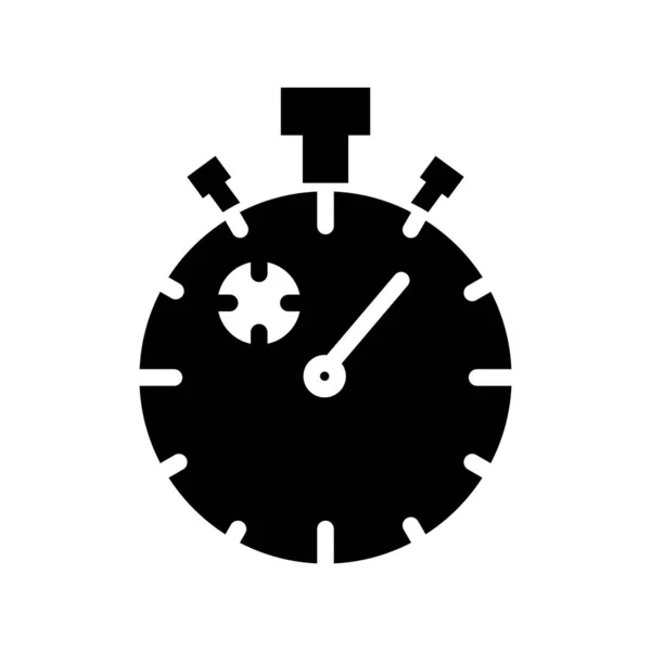 Icona Del Timer Icona Del Cronometro Semplice Illustrazione Concetto Mobile — Vettoriale Stock