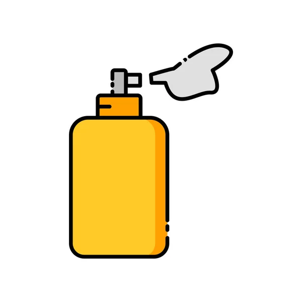 Spray Lineare Farbe Symbol Einfache Illustration Mobiles Konzept Und Web — Stockvektor