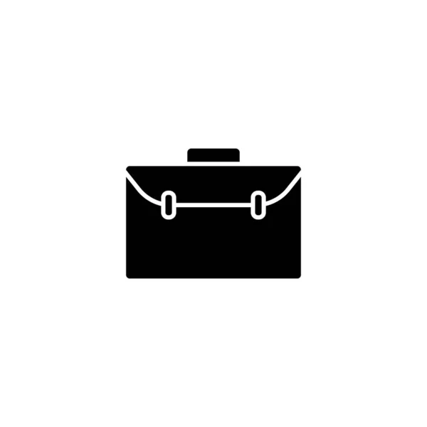 Business Taschen Ikone Internet Konzept Symbol Für Website Taste Mobile — Stockvektor