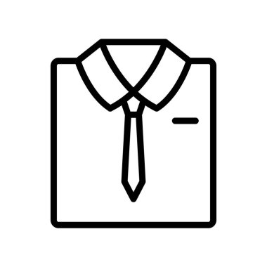 Katlama ikonu. Taslak biçimi simgesi. Basit bir çizim. Düzenlenebilir felç. Şablon vektörü tasarla