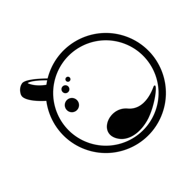 コーヒーカップのアイコン デザインテンプレートベクトル — ストックベクタ