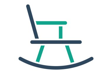 Emeklilik ikonu. Katı ikon tarzı. İşle ilgili bir ikon. fayda elemanları vektör illüstrasyonu