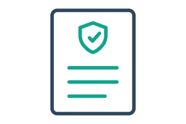 Kaplama simgesi. çizgi simgesi tarzı. fayda elemanları vektör illüstrasyonu