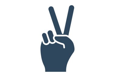 Zafer simgesi. Başarıya bağlı simge. başarı unsurları vektör illüstrasyonu