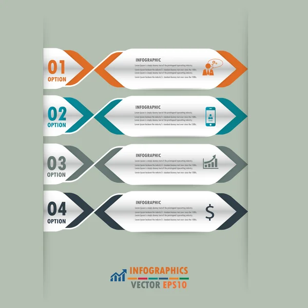 Modernes design infografik label element.vector illustrator design hintergrundvorlage. — Stockvektor