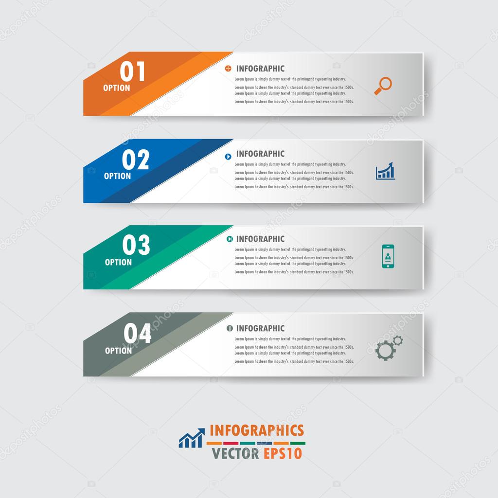Modern design infographic label element.vector illustrator design background template.