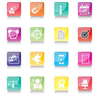 iş simgeleri ayarlandı