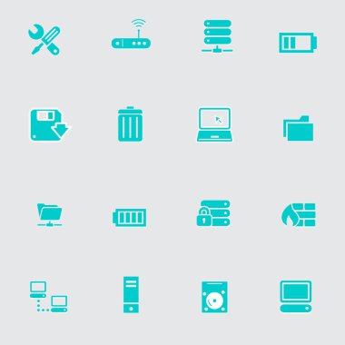 комп'ютерні мережі набір іконок