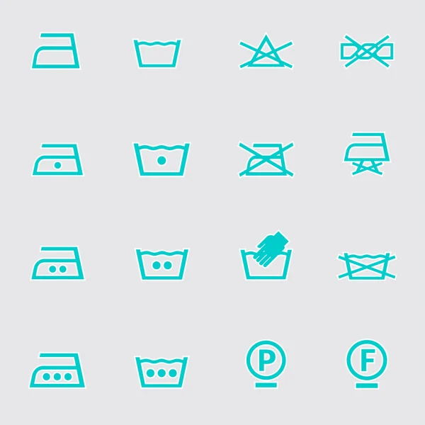 Washing symbols (Washing instruction symbols, bleaching and Ironing