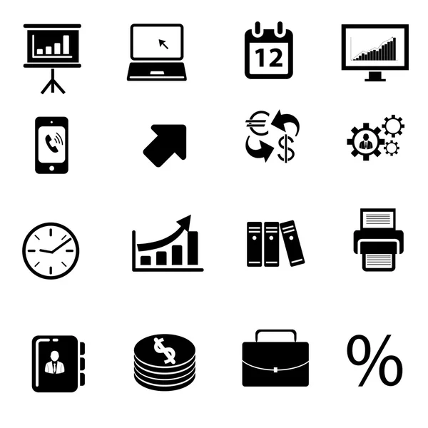 Business icon. set — Stock Vector