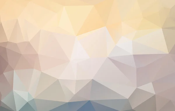 Polygonhintergrund. geometrischer Low-Poly-Stil. — Stockvektor