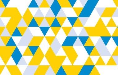 geometrik pattern.yellow mavi gri üçgen tasarım desen depo