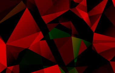 poligonal arka plan.