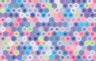 Mor altıgen vektör arka plan design.geometric arka plan.