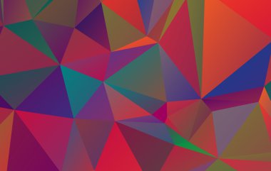 düşük poli soyut arkaplan