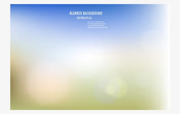 Abstract Blur background — Stock Vector