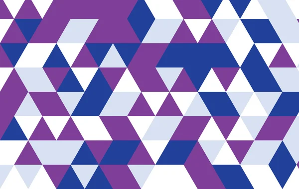 Padrão geométrico background.purple e azul triângulo padrão ve — Vetor de Stock