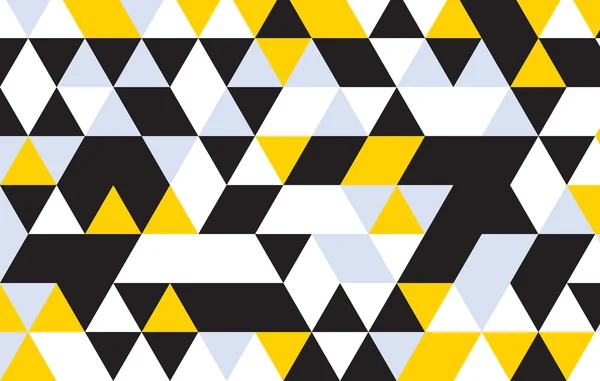 Diseño triángulo patrón background.black geométrico abstracto espalda — Vector de stock
