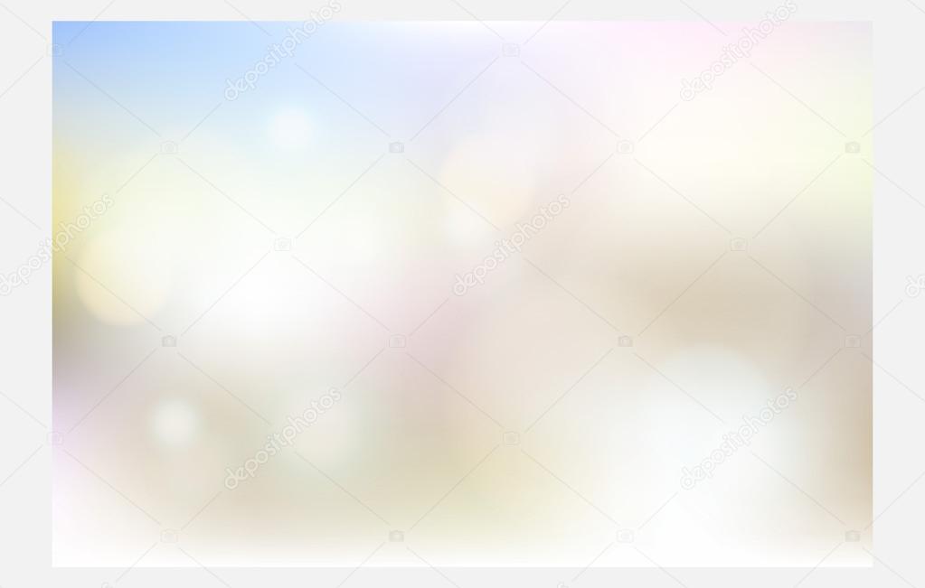 Bokeh blur light background